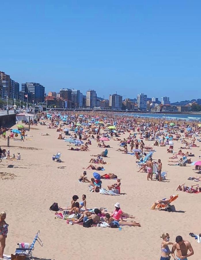 Alojamientos Muelle de Gijón Exterior foto